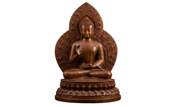 Buddha with Frame 6 ft