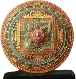 Circle Shape Stupa 9.5"